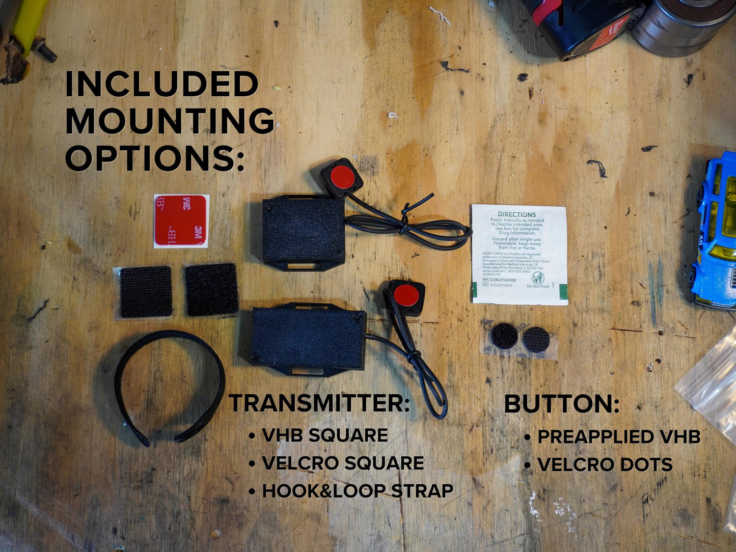 Moto Mote - The Stealth Garage Door Remote
